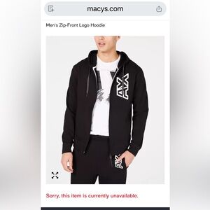 Armani Exchange men’s  tracksuit set